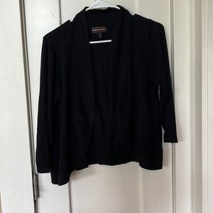 Black bolero sweater